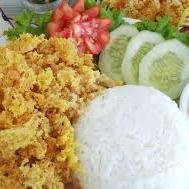 Paket Lele menu Ayam Kremes 'Mba Din' Spesial Sambal Bledos, Tambak Dalam
