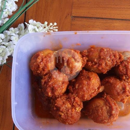 Telur Semur menu Nasi Uduk Q Non MSG, Guntur