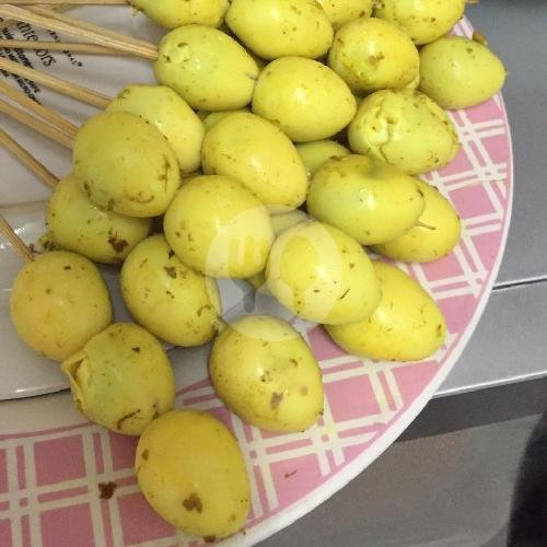 Telur Asin Matang menu Bubur Ayam Hot, Poncol Indah