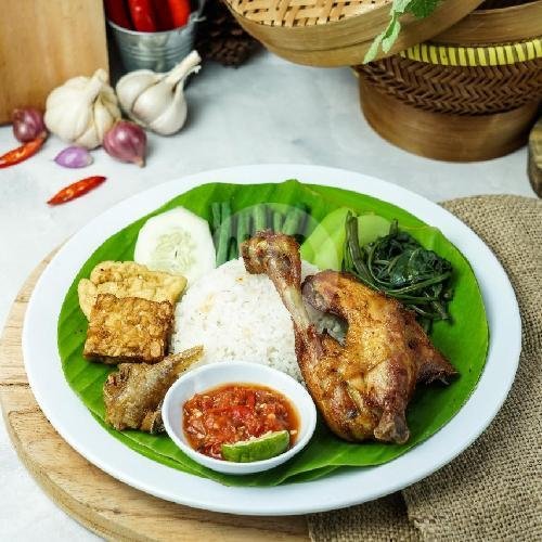Udang Penyet menu Penyetan Cak Mas, Ruko Rich Palace