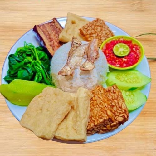 Nasi Tempong Telur Dadar menu Nasi Tempong Gacor, Sawojajar