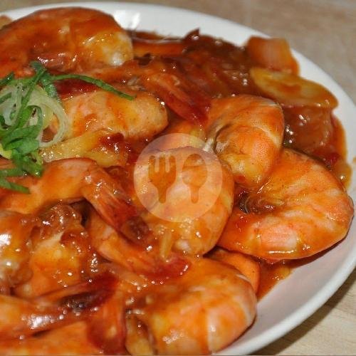 Cumi Bakar menu Ary Seafood 74, Pondok Melati