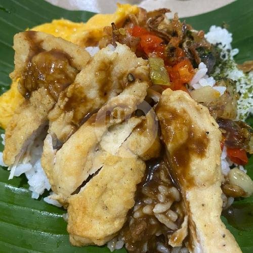 Chicken Saus Ori Bosurice menu Bosu Rice, Garuda Mas