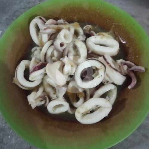 Cumi Saus menu Warung Seafood Devi