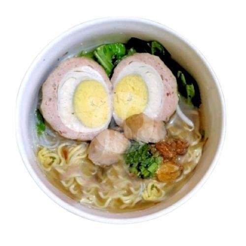 Mie Ayam menu Bakso & Mie Ayam Mas Zul, Seberang SPBU MONJALI