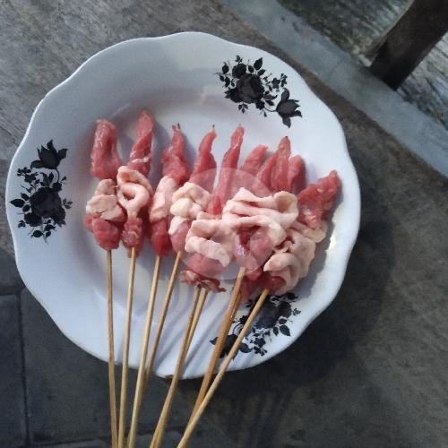 Sate Klopo Daging+Lontong menu Sate Azzahra, Rungkut