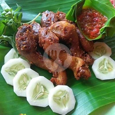 Ayam Tulang Lunak (Keremes) menu Ayam Goreng Tulang Lunak Cirebon, Terusan Kopo