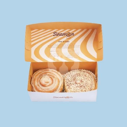 4 Pcs Cinnamon Roll menu Sinamon Jakarta, Cikajang