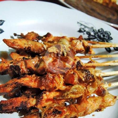 Sate Ayam Bumbu Kacang menu Sate Madas Jaya Asin Pedas Manis, Lengkong