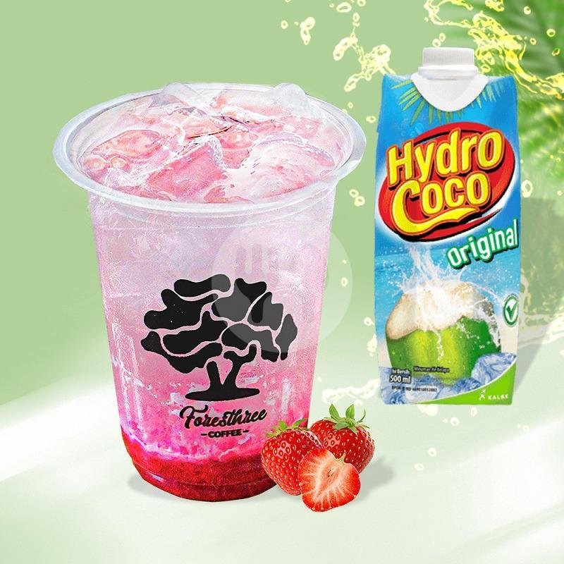 Hydro Mango Twist Coconut menu Foresthree Coffee, M. Djamil