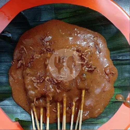 Ketupuk Rambak menu Sate Padang Liza Putri, Gayungan