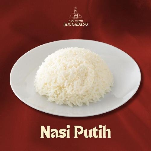 Lontong Padang menu Nasi Kapau Jam Gadang