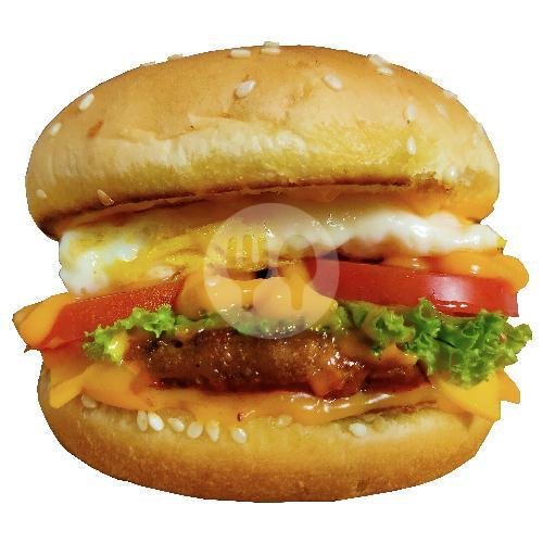 Burgosis menu Only Burger, Taman Kopo