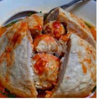 Bakso Telor + Bakso Urat menu Bakso Mercon Rizky, Pasar Minggu