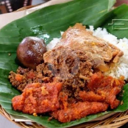Nasi Gudeg Telor menu Gudeg Djogja Bu Susi, Perum Taman Aloha