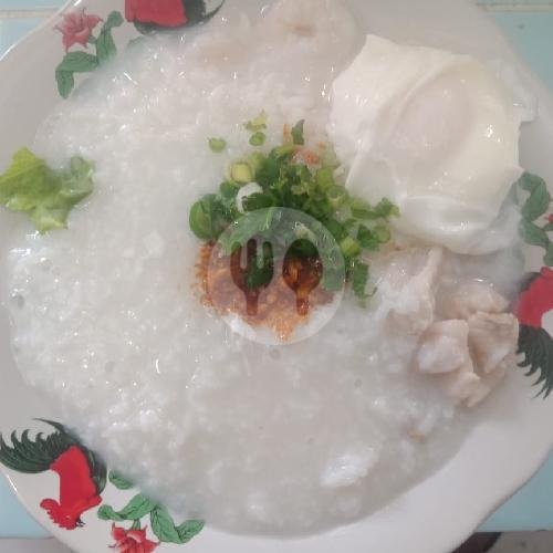 Bubur Kodok + Telor menu Bubur Singkawang Akhian, Tambora