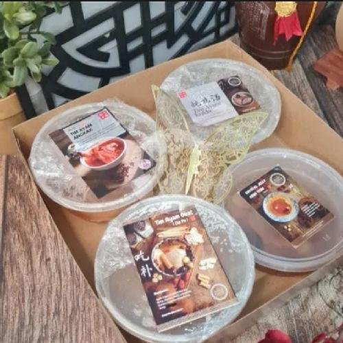 GWS 10 ( 3 puding almond + 2 minuman sehat) menu Resep Popoh Signature, Sukajadi