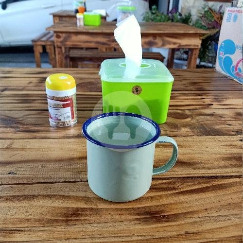 Bubur Ayam Kaldu Polos menu Bubur Ayam Kaldu Kedai Jumbo, Kumis Kucing
