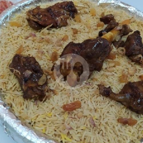 Nasi Kebuli Ayam Tampah Ekstra Nasi 300gr menu Warung Kebuli Al-Hayat, Pinang