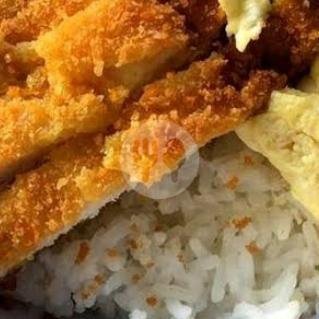Rice Bowl Chicken Salted Egg menu Warung Bang Naim, Sedati