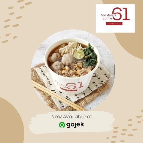 Lomie Ayam Telur Kecap menu Mie Ayam Lomie 61 - Mekarwangi