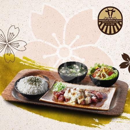 Chicken Teriyaki Set menu Hanaichi Teppan House, Pakuwon Mall