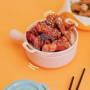 (5 Pcs)Huraideu-Chickin menu Ssikkek Korean BBQ, Sunter