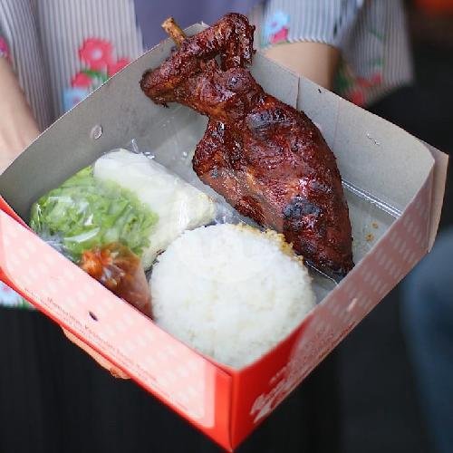 Nasi Dus / Box Geprek Dada Bakar menu Ayam Bakar 