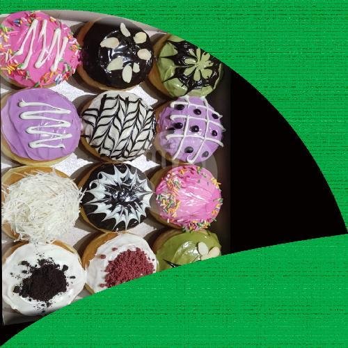 Donut Isi 6 menu Donut Kentang, Pandes