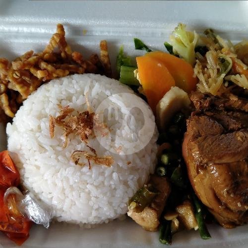 Nasi Putih menu Kantin OK Jawa Timur