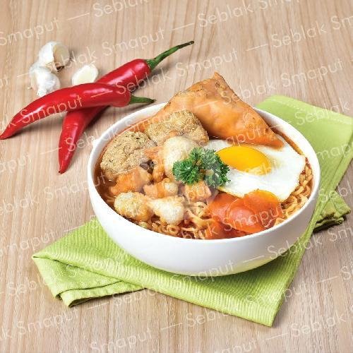 3 Porsi Seblak Campur Telor +Gratis Siomay Tuyul CRUNCHI Berbagi Ongkir 3000 menu Seblak Smaput 4, Bambu Apus Cipayung