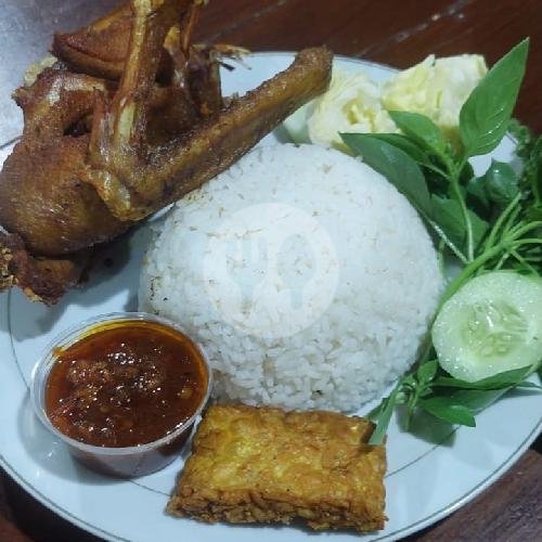 Bebek Goreng Kering Sambal + Free Teh Pucuk menu Seafood dan Pecel Lele Rizqi Jaya, Tasikmalaya
