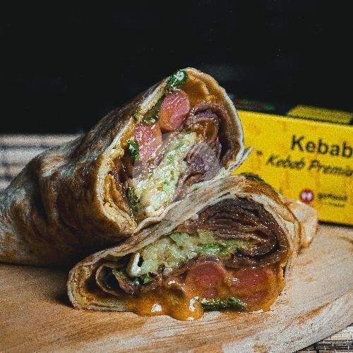 Kebab Telur menu Kebab Turki Zahara, Tabing