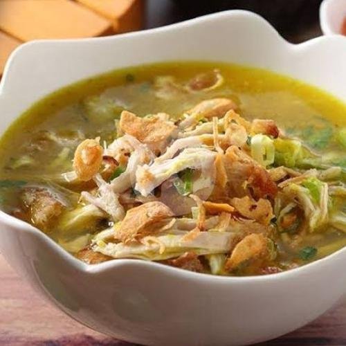 Soto Daging Kuah Bening Gan menu Sate, Soto & Sop Iga Mpok Siti Madura, Slipi