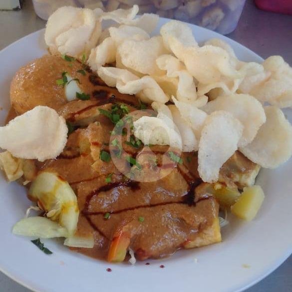 Gado - Gado Tanpa Telur menu Lotek Gado-gado Jaten, Dusun Duwet Sendangadi