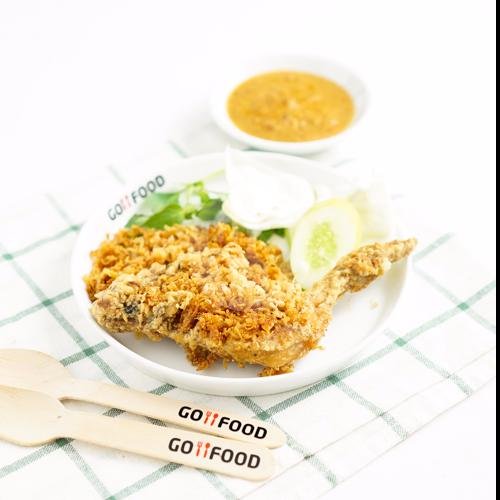 Ayam Dada Goreng Kremes menu Pecel Lele Siti Nurjanah Jaya, Cawang Baru Utara