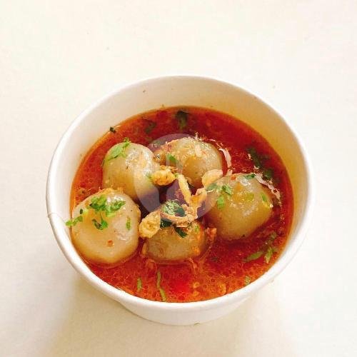 Cireng Kuah Goang Bawang menu Cica Bowls, Tawang