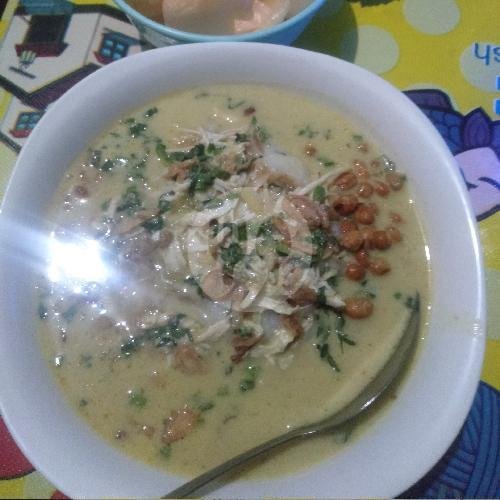 Bubur Ayam Biasa menu Bubur Putra Sunda, Basuki Rahmat