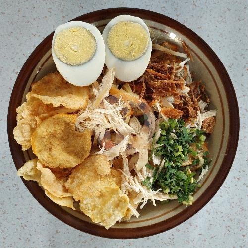 Bubur Ayam Telur 1 / 2 Porsi menu Bubur Ayam Maranata, Univ. Maranatha