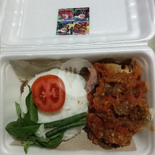 Ati Ampla Plus Telur Ceplok Dan Nasi menu Mami Judes, Bangil