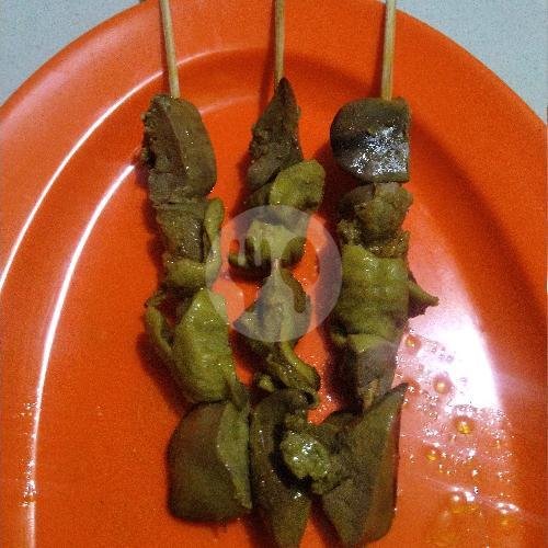 Sate Telur Puyuh menu BUBUR AYAM DAN BAKSO RAKYAT MA IKAH