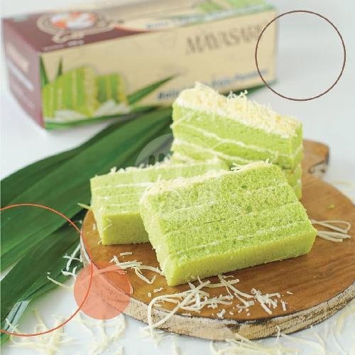 Bolu Lapis Keju Pandan menu Mayasari, Rancaekek