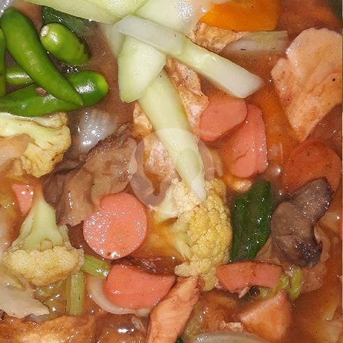 Telor Mata Sapi menu Warung Nasi Goreng Cak Man, Hamid Rusdi