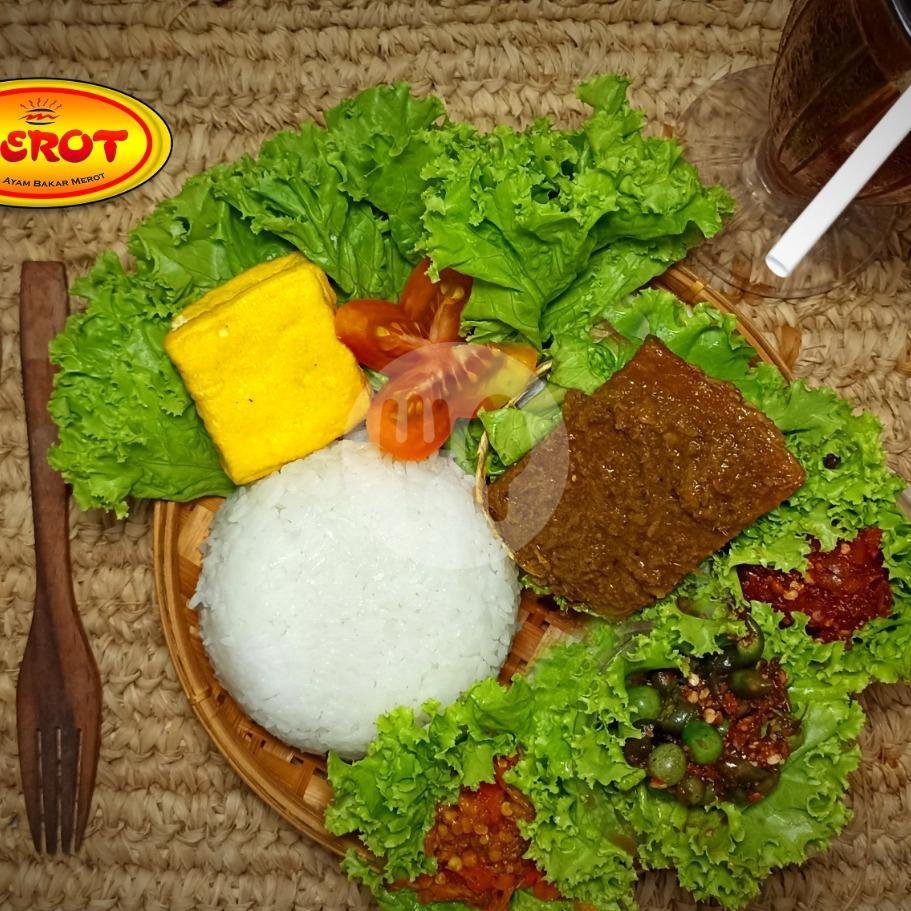 Paket Komplit Gepuk Nikmat menu Ayam Bakar Merot, Leuwi Panjang