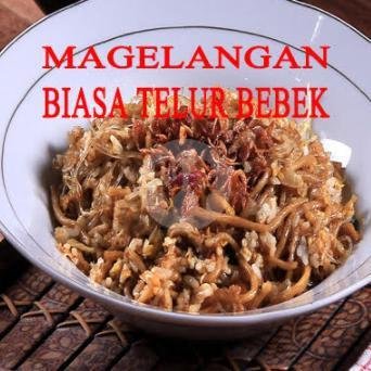Magelangan Biasa Telur Bebek menu Mienul Bakmie Jawa, Tebet