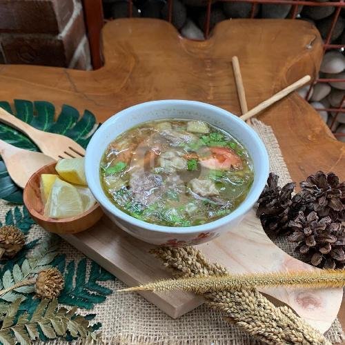 Soto Daging menu Bakmie Djowo 81, Cilengkrang