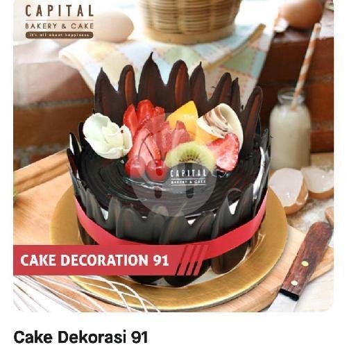 20 Cm Black Forest Cd 91 menu Capital Bakery & Cake, Hayam Wuruk