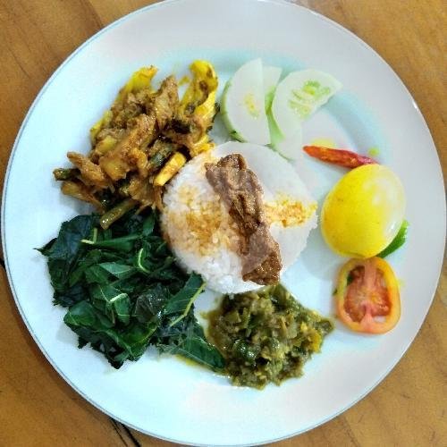 Nasi Ikan Patin menu NASI PADANG BACIRO