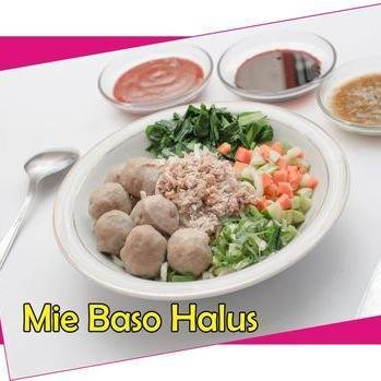 Mie Baso Isi Halus menu Rumah Baso Echo 93, Ngamplang