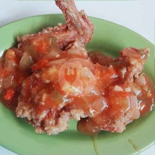 Ayam Lada Hitam + Nasi menu RR Chinesefood (Halal), Terusan Babakan Jeruk